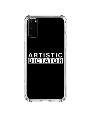 Cover Samsung Galaxy S20 FE Artistic Dictator Bianco - Shop Gasoline