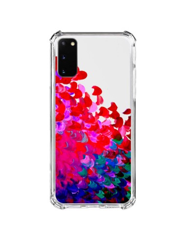 Coque Samsung Galaxy S20 FE Creation in Color Pink Rose Transparente - Ebi Emporium