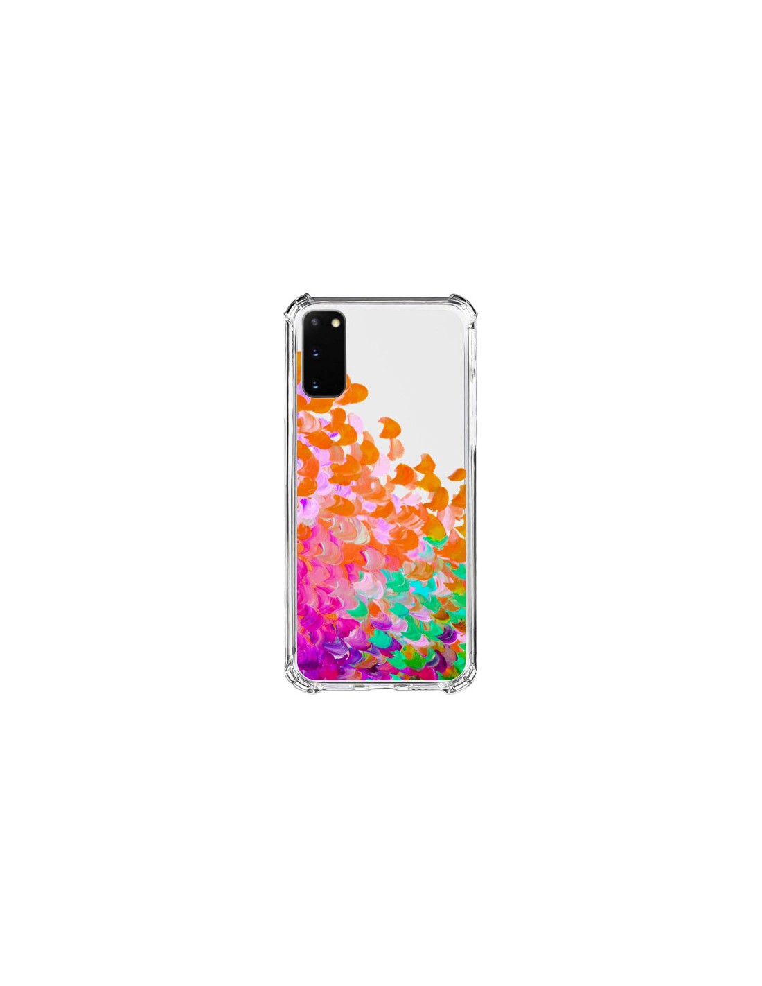 Coque Samsung Galaxy S20 FE Creation in Color Orange Transparente - Ebi  Emporium