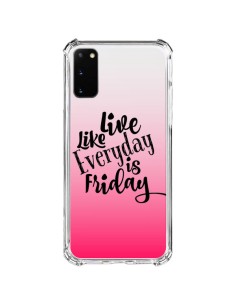 Cover Samsung Galaxy S20 FE Everyday Friday Venerdi` Live Vis Trasparente - Ebi Emporium