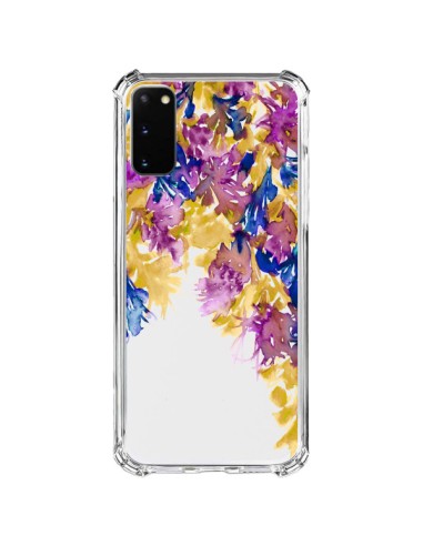 Coque Samsung Galaxy S20 FE Cascade Florale Transparente - Ebi Emporium