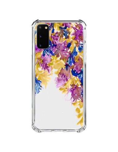 Cover Samsung Galaxy S20 FE Cascata Floreale Trasparente - Ebi Emporium