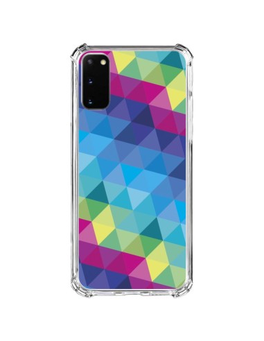 Samsung Galaxy S20 FE Case Aztec Gheo Blue - Javier Martinez