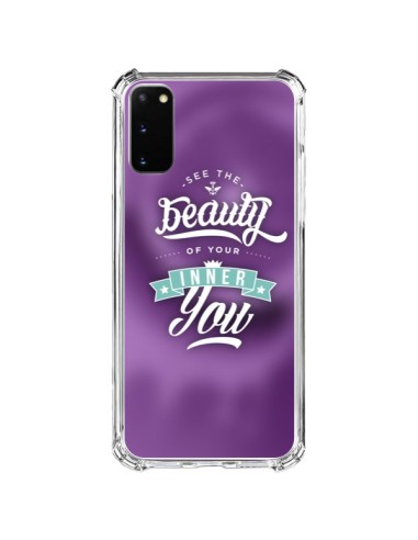 Coque Samsung Galaxy S20 FE Beauty Violet - Javier Martinez