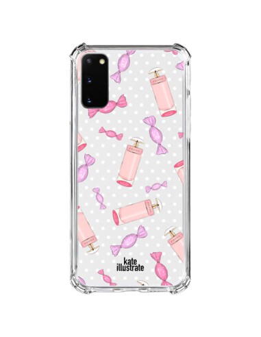 Cover Samsung Galaxy S20 FE Caramelle Trasparente - kateillustrate