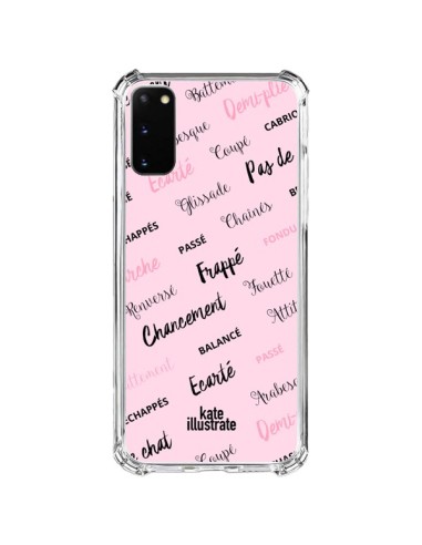 Cover Samsung Galaxy S20 FE Ballerina Parole - kateillustrate