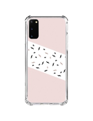 Coque Samsung Galaxy S20 FE Festive Pattern Rose - Koura-Rosy Kane