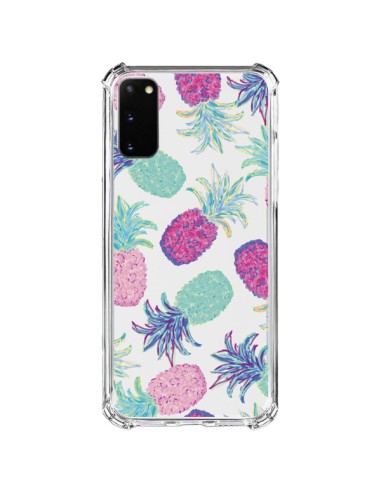 Cover Samsung Galaxy S20 FE Ananas Frutta Estate Trasparente - Lisa Argyropoulos