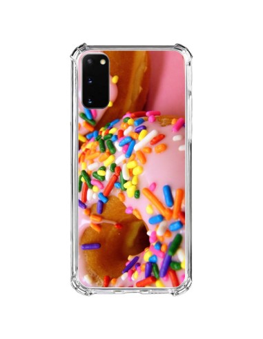 Coque Samsung Galaxy S20 FE Donuts Rose Candy Bonbon - Laetitia