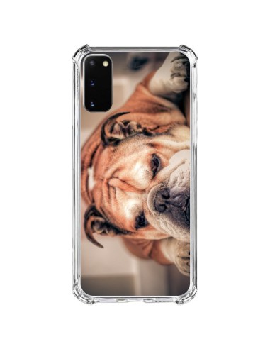 Coque Samsung Galaxy S20 FE Chien Bulldog Dog - Laetitia