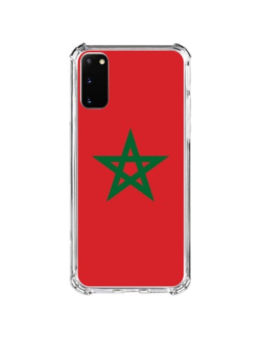 Cover Samsung Galaxy S20 FE Bandiera Marocco - Laetitia