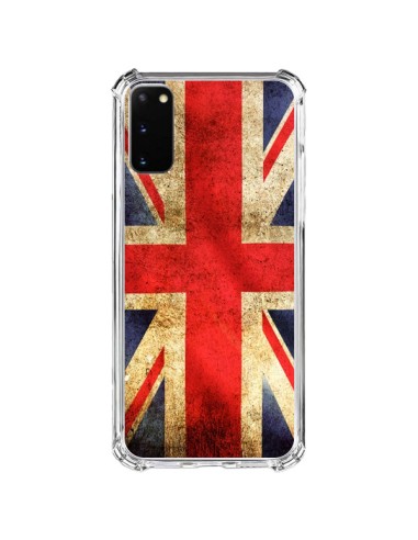 Coque Samsung Galaxy S20 FE Drapeau Angleterre Anglais UK - Laetitia