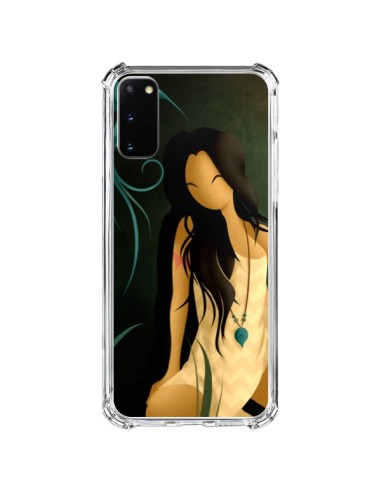 Coque Samsung Galaxy S20 FE Femme Indienne Pocahontas - LouJah