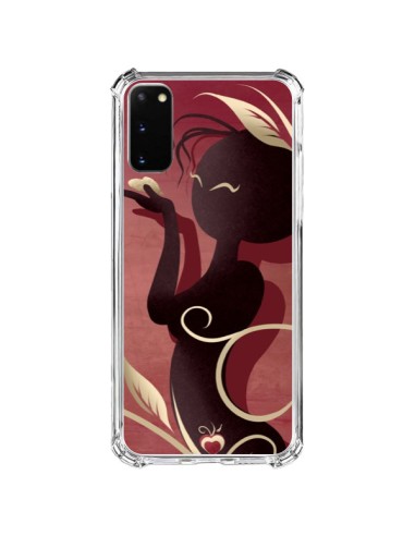 Cover Samsung Galaxy S20 FE Donna Asiatica Amore Cuore - LouJah