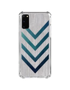 Samsung Galaxy S20 FE Case Blue Arrow Wood Arrow Wood - LouJah