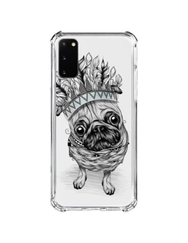 Samsung Galaxy S20 FE Case Dog Re Bulldog Indiano Clear - LouJah