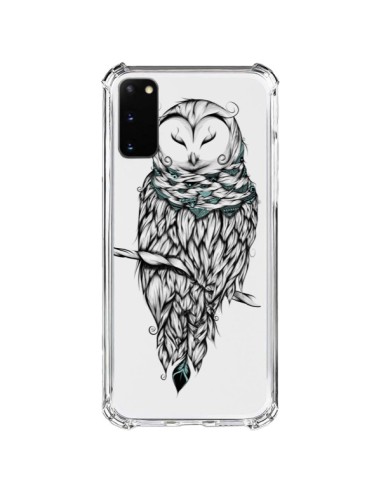 Samsung Galaxy S20 FE Case Owl Winter Clear - LouJah