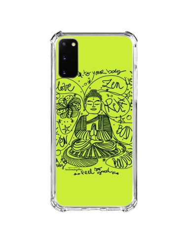 Cover Samsung Galaxy S20 FE Buddha Listen to your body Amore Zen Relax - Leellouebrigitte