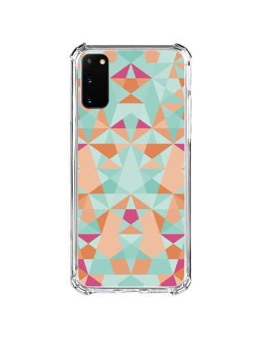 Coque Samsung Galaxy S20 FE Azteque Vert - Leandro Pita