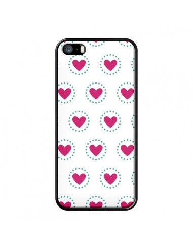 Coque Coeur Cercle pour iPhone 5 et 5S - Jonathan Perez