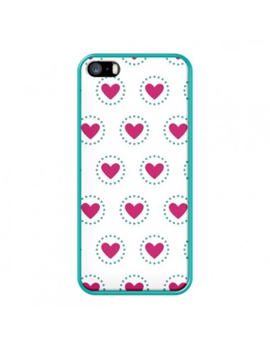 Coque Coeur Cercle pour iPhone 5 et 5S - Jonathan Perez