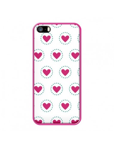 Coque Coeur Cercle pour iPhone 5 et 5S - Jonathan Perez