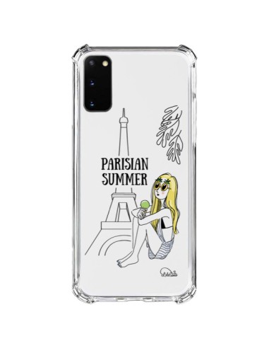 Coque Samsung Galaxy S20 FE Parisian Summer Ete Parisien Transparente - Lolo Santo