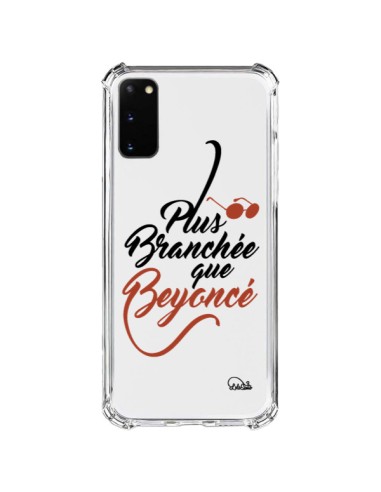 Coque Samsung Galaxy S20 FE Plus Branchée que Beyoncé Transparente - Lolo Santo