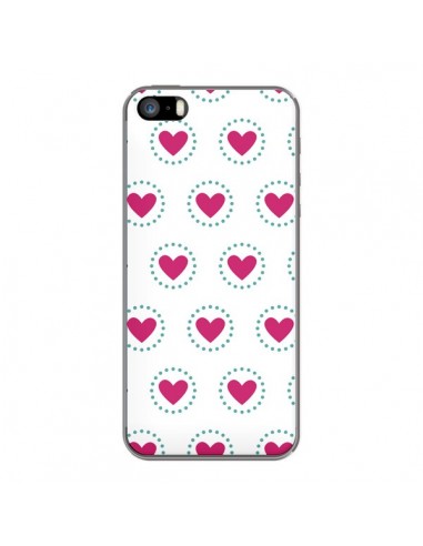 Coque Coeur Cercle pour iPhone 5 et 5S - Jonathan Perez