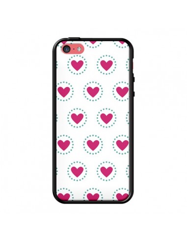 Coque Coeur Cercle pour iPhone 5C - Jonathan Perez