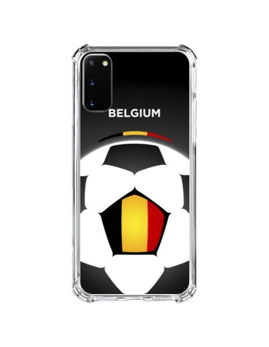 Coque Samsung Galaxy S20 FE Belgique Ballon Football - Madotta