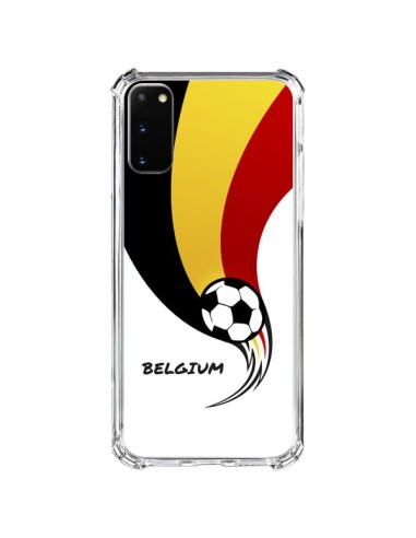 Coque Samsung Galaxy S20 FE Equipe Belgique Belgium Football - Madotta