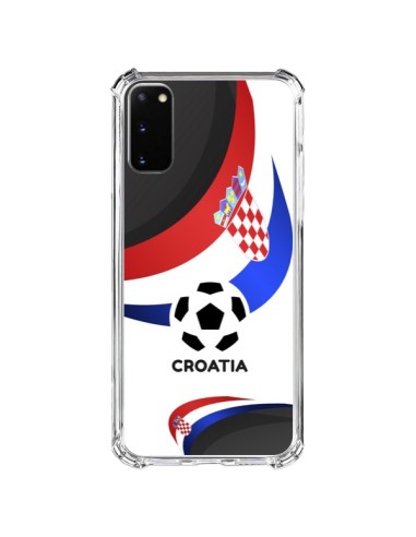 Coque Samsung Galaxy S20 FE Equipe Croatie Football - Madotta