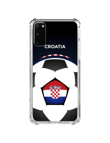Coque Samsung Galaxy S20 FE Croatie Ballon Football - Madotta