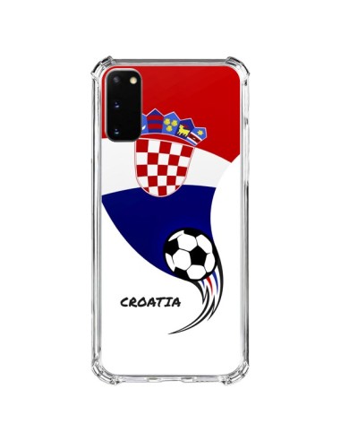 Coque Samsung Galaxy S20 FE Equipe Croatie Croatia Football - Madotta