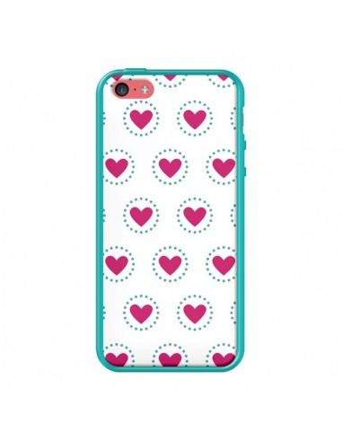 Coque Coeur Cercle pour iPhone 5C - Jonathan Perez