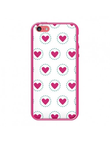 Coque Coeur Cercle pour iPhone 5C - Jonathan Perez