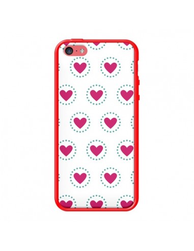 Coque Coeur Cercle pour iPhone 5C - Jonathan Perez