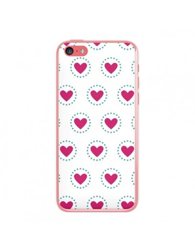 Coque Coeur Cercle pour iPhone 5C - Jonathan Perez
