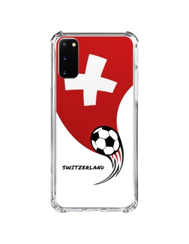 Coque Samsung Galaxy S20 FE Equipe Suisse Switzerland Football - Madotta