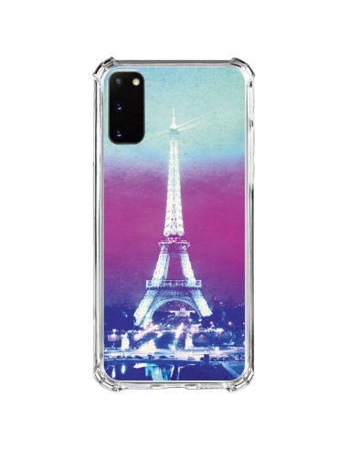 Coque Samsung Galaxy S20 FE Tour Eiffel Night - Mary Nesrala