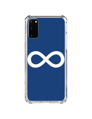 Samsung Galaxy S20 FE Case Infinito Navy Blue Infinity - Mary Nesrala