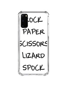 Cover Samsung Galaxy S20 FE Pierre Papier Ciseau Forbici - Mary Nesrala