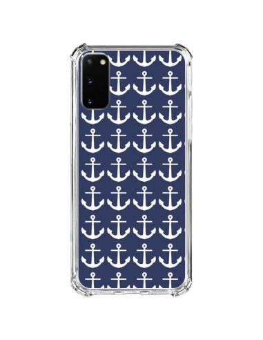 Samsung Galaxy S20 FE Case Ancre Marin Blue Anchors Navy - Mary Nesrala