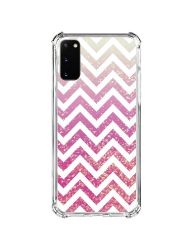 Coque Samsung Galaxy S20 FE Chevron Pixie Dust Triangle Azteque - Mary Nesrala