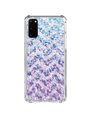 Samsung Galaxy S20 FE Case Chevron Splash Triangle Aztec - Mary Nesrala
