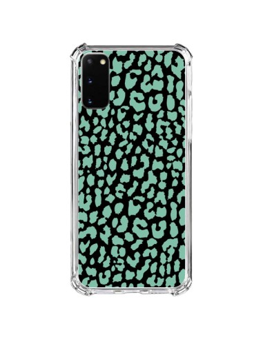 Cover Samsung Galaxy S20 FE Leopardo Verde Menta - Mary Nesrala