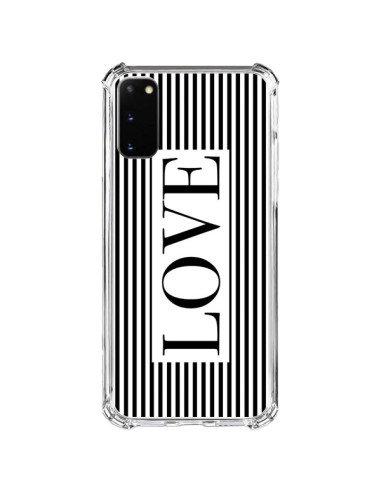 Cover Samsung Galaxy S20 FE Amore Bianco e Nero - Mary Nesrala