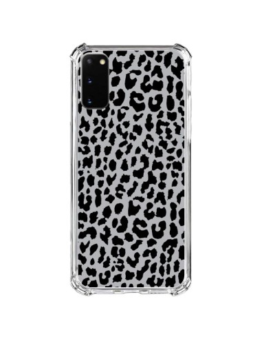 Coque Samsung Galaxy S20 FE Leopard Gris Neon - Mary Nesrala