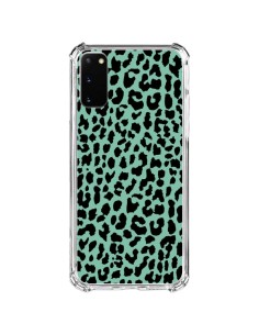 Coque Samsung Galaxy S20 FE Leopard Mint Vert Neon - Mary Nesrala